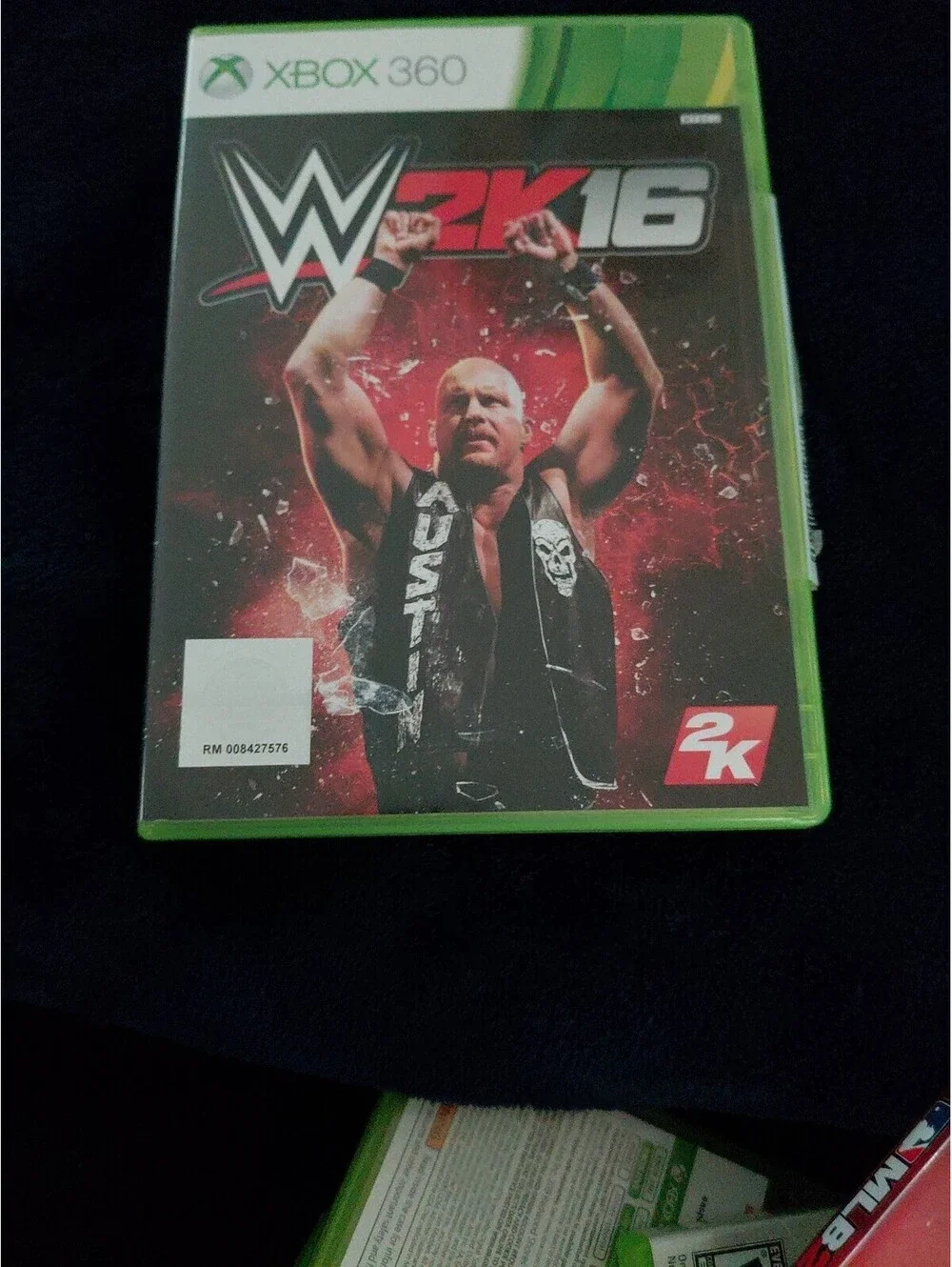 xbox 360 kinect games lot bundle 5 Pk NFL MLB WWE
